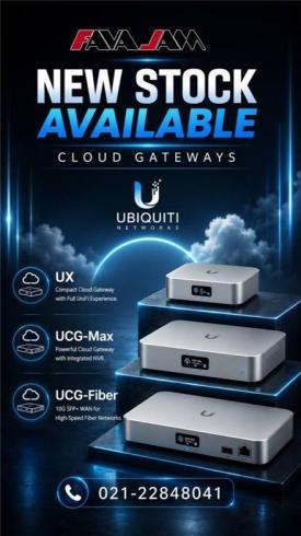 موجود شد؛ نسل جدید Cloud Gatewayهای Ubiquiti در فاواجم