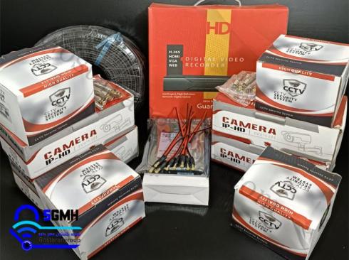 پکیج 8 عددی دوربین مداربسته فوق حرفه ای