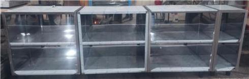 تولید کابینت، کابینت با درب و بدون درب استیل