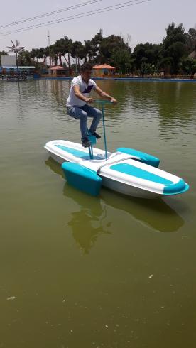 قایق پدالی دوچرخه ای دونفره و تک نفره