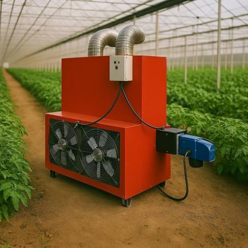 هیتر گلخانه ای | بخاری گلخانه ای | هیتر فن دار گلخانه