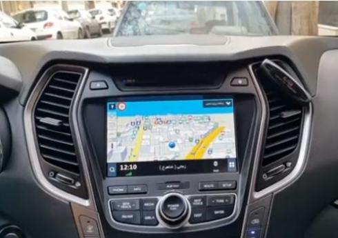 راه اندازی جی پی اس خودروهای کیا و هیوندای سانتافه
