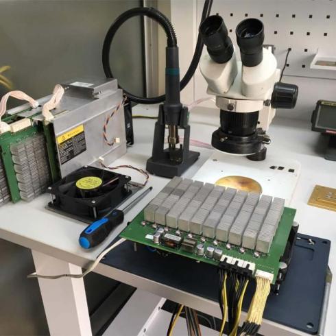 کلاس آموزش تعمیرات ماینر گرافیک، پاور هشبرد کنترل برد