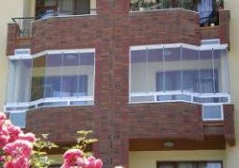 پارس بالکن کرج / شیشه ریلی تاشو