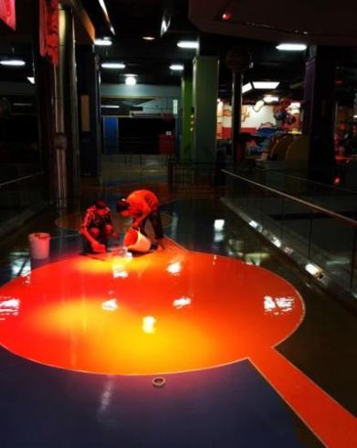 اپوکسی کف . کف اپوکسی