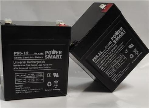 باتری 12 ولت 4/5 آمپر و 7/5 آمپر پنل اعلام حریق