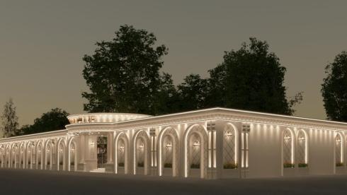 خدمات طراحی و اجرای باغ رستوران با کیفیت عالی در مشهد