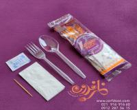 تولیدی پک قاشق چنگال یکبارمصرف ویژه کترینگ ها وپخش غذا