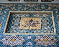 کاشی کاری سنتی و ساخت گنبد و مناره کاشی هفت رنگ