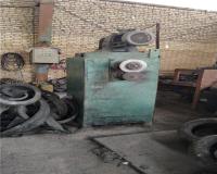 دو دستگاه پرس کفپوش گرانولی وچیپس کن لاستیک دو طرفه