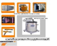 طراحی ، ساخت تجهیزات کامل رنگ پودری
