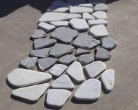 قلوه سنگ و سنگ رودخانه ای تخت