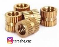 مهره اینسرتی مهره آجدار برنجی