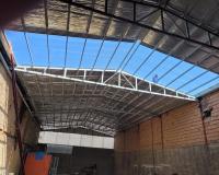 نصاب شیروانی ساخت سوله خرپاشیروانی سقف ویلایی پوشش سقف