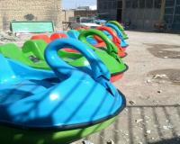 قایق پدالی قو در رنگ های مختلف/فایبرگلاس