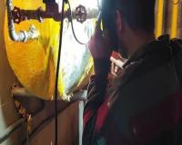 جوشکاری و تعمیر منبع دوجداره و کویل دار موتورخانه