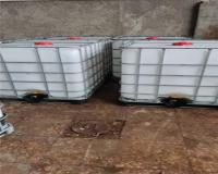 مخزن 1000 لیتری حفاظ دار مکعبی ibc نو و دست دوم IBC