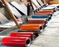 فروش ورق رنگی گالوانیزه طرح سفال ذوذنقه سینوسی،پانل