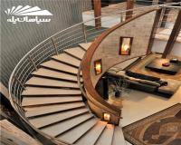 پله پیش ساخته , پله دکوراتیو , پله گرد