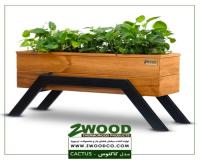 ساخت فلاور باکس – فلاور باکس چوبی – گلدان چوبی-گلدان چوبی شی