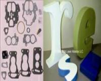 برش لیزری سیلیکون و لاستیک nbr فیبر استخوانی