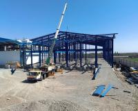 ساخت اسکلت فلزی و سوله