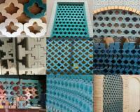 کاشی هفت‌ رنگ ، فروش آجر لعابدار  ، کاشی‌ فیروزه ای