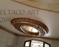 هنر پتینه کاری- پتینه ورق طلا (کهنه کاری)