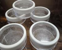 ظروف کریستال 30 گرمی جای کرم