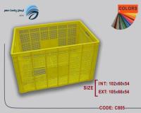 فروش سبد چرخ دار ، سبد بزرگ صنعتی ، سبد کارخانجات