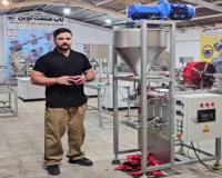 دستگاه سلفون پر کن مواد خمیری