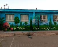 نقاشی دیواری در عسلویه