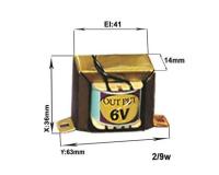 فروش ترانس 300 میلی آمپر 6 ولت با توان واقعی