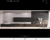 نصب دیوار کوب ماربل شیت ترمو وود