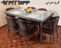 مبلمان میز صندلی حصیری و رتن آتدور در 50 مدل متنوع