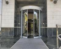 درب شیشه سکوریت اتوماتیک کشویی مدل لوکس