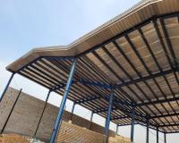 نصاب شیروانی سقف ویلا نصاب سوله پوشش ساندویچ پانل نمال