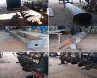نقاله مارپیچی صنعتی (Screw Conveyor)