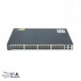 سوئیچ 48پورت POE مدل WS-C3750V2-48PS-S