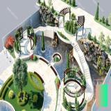 محوطه سازی فضای سبز در شهریار