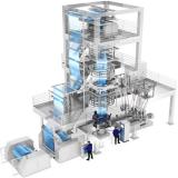 فروش ساخت ماشین الات تولید نایلون و نایلکس و خط کامل تولید فیل