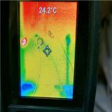 نشت یابی، تشخیص ترکیدگی بادستگاه تصویری نقطه زن