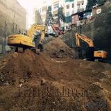 تخریب ساختمان در تهران بتنی کلنگی 