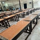 نیمکت دانش آموزی مقاوم