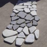 قلوه سنگ و سنگ رودخانه ای تخت