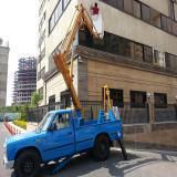 اجاره بالابر لجور نیسان جرثقیل نیسانی پاکتدار سبدار