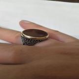 انگشتر نقره طرح  رکاب عثمانی  سلطان سلیم