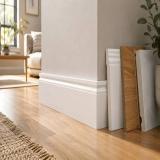 فروش مستقیم قرنیز MDF روکش PVC در طرح و رنگ متنوع