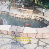 اجرای سنگ کلوم سنگ تخته