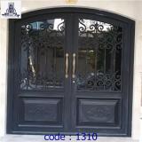 درب پارکینگ فلزی ، فرفورژه ، کلاسیک